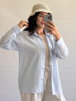 شومیز زنانه موچی لینن کریشه نگیسه (9)