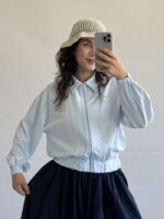 بامبر دونات زنانه پارچه اطلس نگیسه (6)