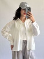 شومیز زنانه مهتاب لینن تابستانی نگیسه (11)