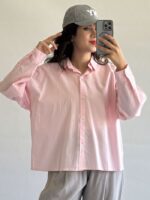 شومیز زنانه مهتاب لینن تابستانی نگیسه (13)